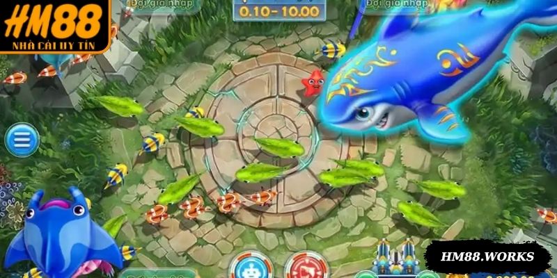 Bắn cá đổi thưởng được quy đổi sang các phần quà